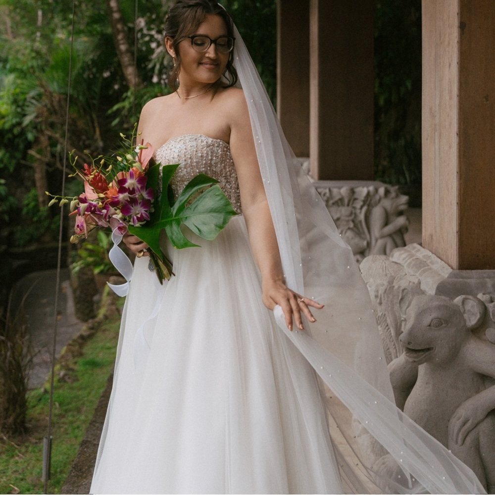 UNALTERED Vera Wang Pronovias Wedding Dress